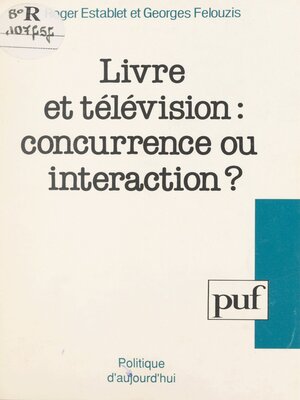 cover image of Livre et télévision